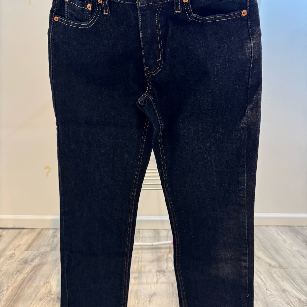 Levi's Men's 541 athletic fit Dark Blue Straight Jeans